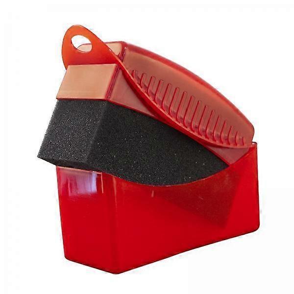 2x Generic Tire Dressing Applicators,Wheel Shine Tool Accessories,with Lid