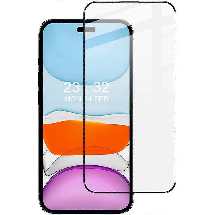 IMAK Pro+ Series Compatible For iPhone 16 Pro Tempered Glass Full Screen Protector Sensitive Touch