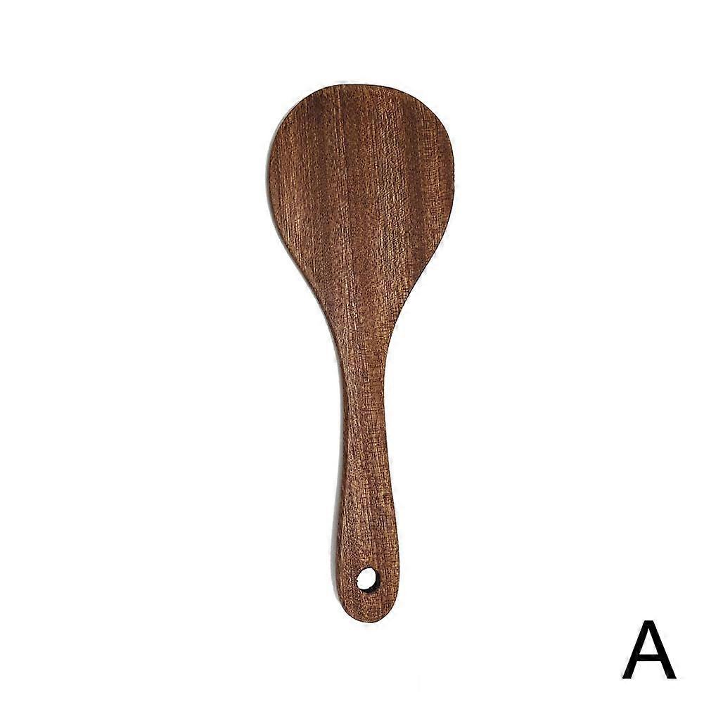 Ebony Spatula Natural Kitchen Utensils Set