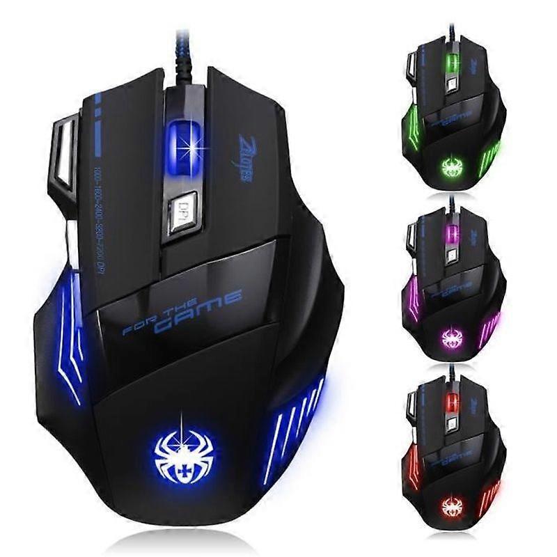 Gaming Mouse - Zelotes - T80 - 5500 DPI - 7 Buttons - Wired