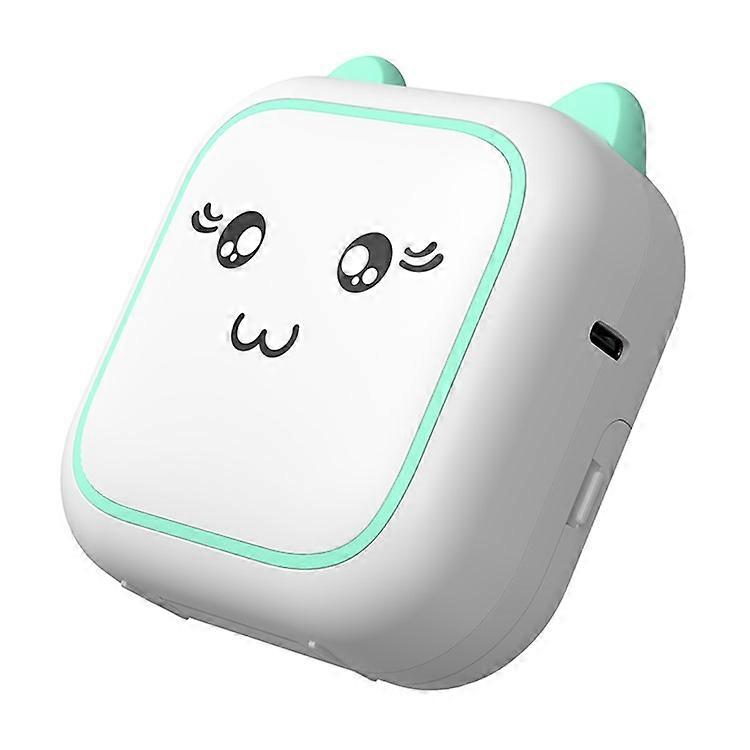 M5 Pocket-Size Sticker Printer Bluetooth Thermal Printer with 5 Rolls Paper + 5 Rolls Sticker + 3 Rolls Color Paper