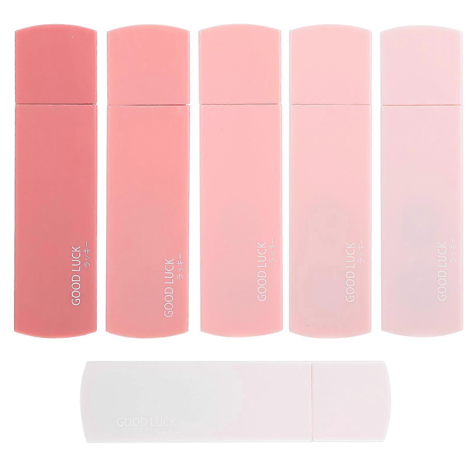6pcs Rectangular Correction Tape Cute Correction Tape Easy To Use Applicator For Instant Corrections Tape For Students And Office Workers