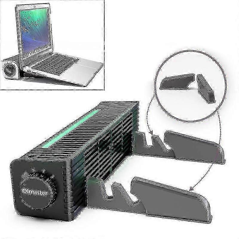 Computer Accessory Sets Laptop Radiator High Air Volume Cooling Base Style:rgb Models With Extension Bracket
