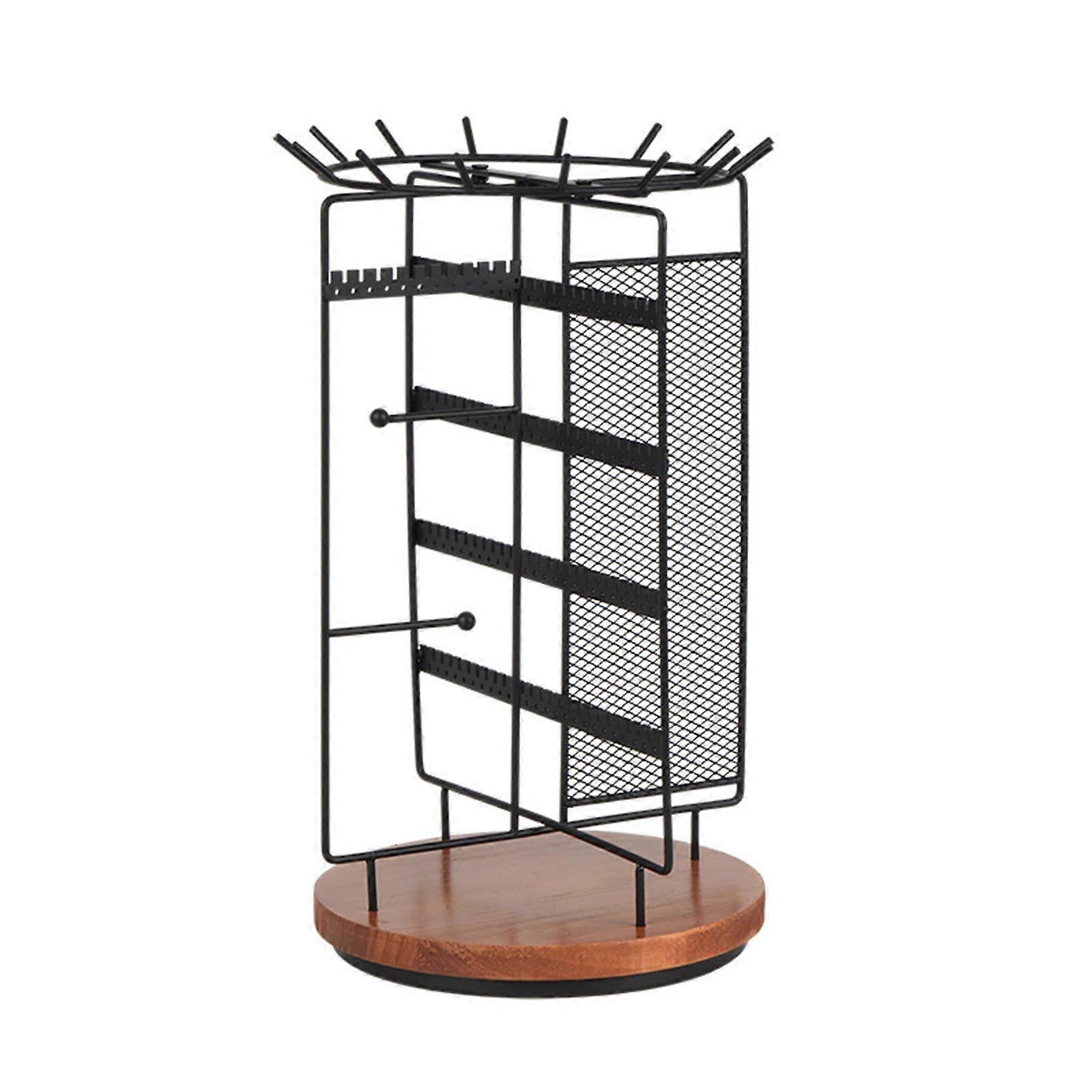 Rotating Jewelry Organizer, Versatile Rotatable Display Stand for Accessories, Multi-Functional Jewelry Storage Solution