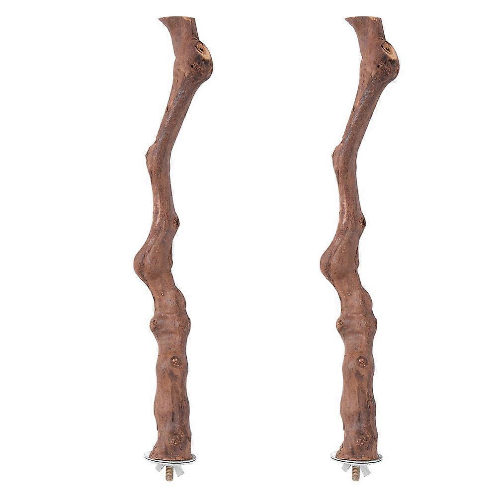 Parrot Perch Play Stand   Durable Bird Cage Accessory for Cockatiels, Parakeets & Birds, Random Design for Fun & Exercise