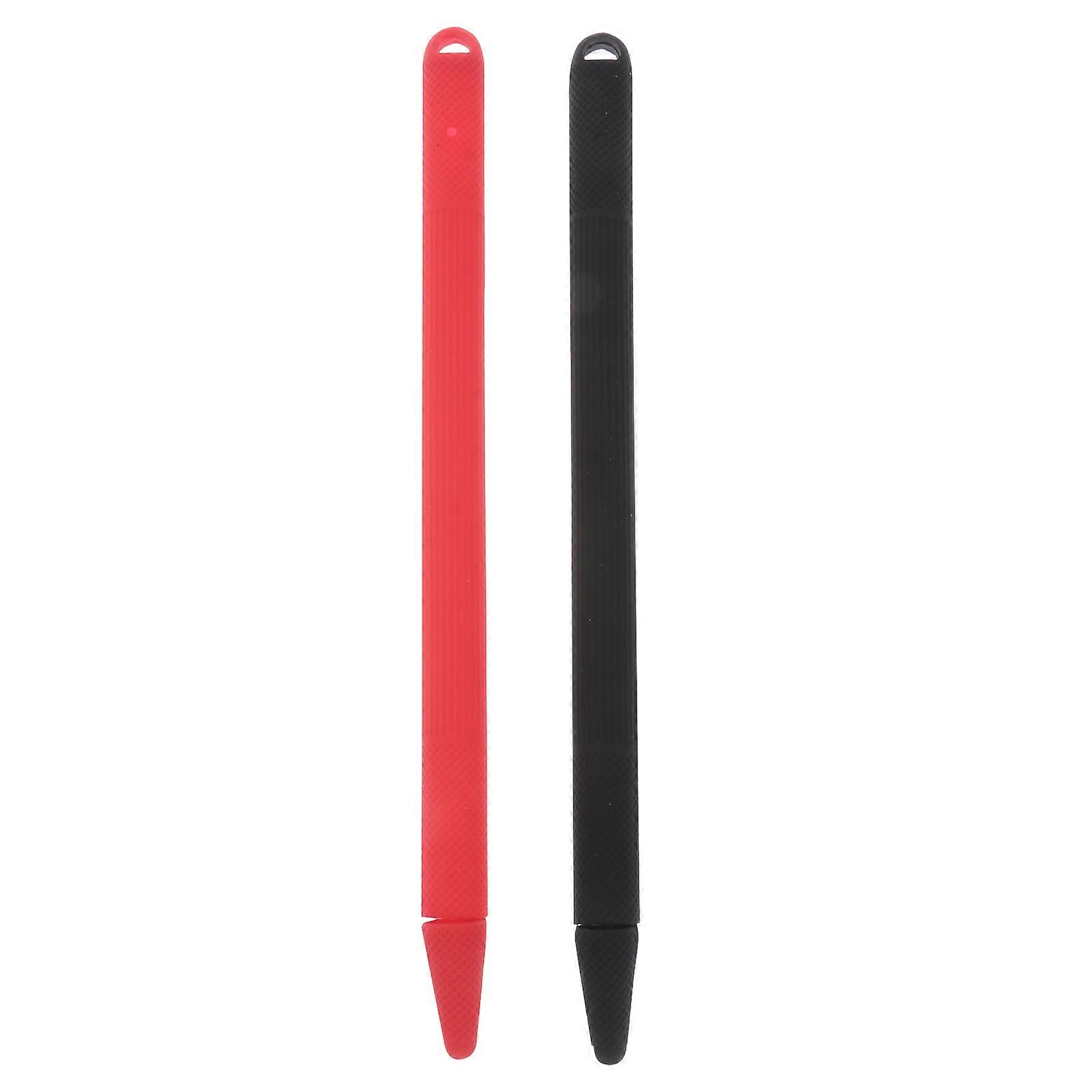 Silicone Stylus Pen Case Compatible for Apple Pencil 2 Daily Use Travel 16.8x1.1x1.1 Cm 1Set