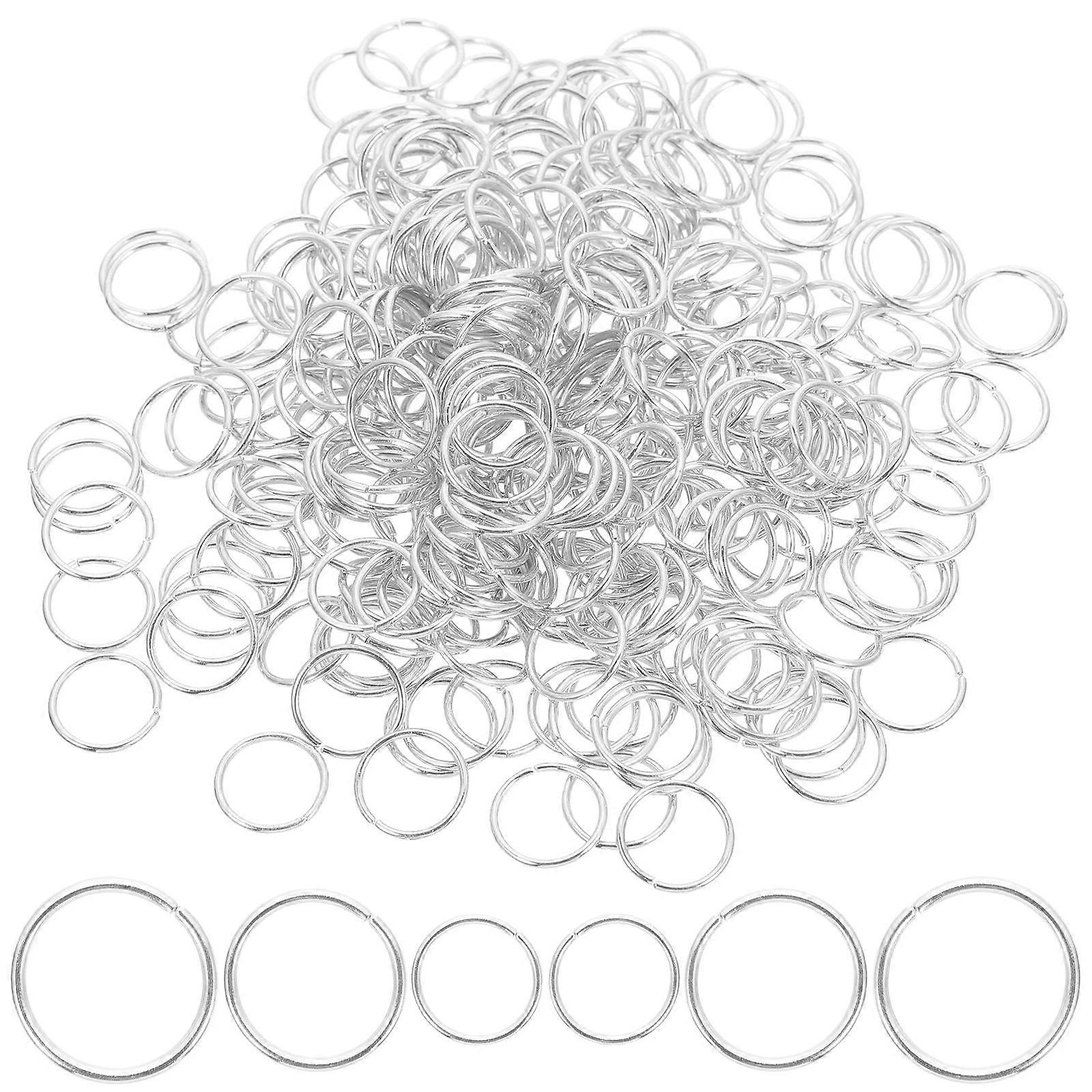 Jump Rings For Jewelry Making Circular Shape Zinc Alloy 3 Packs