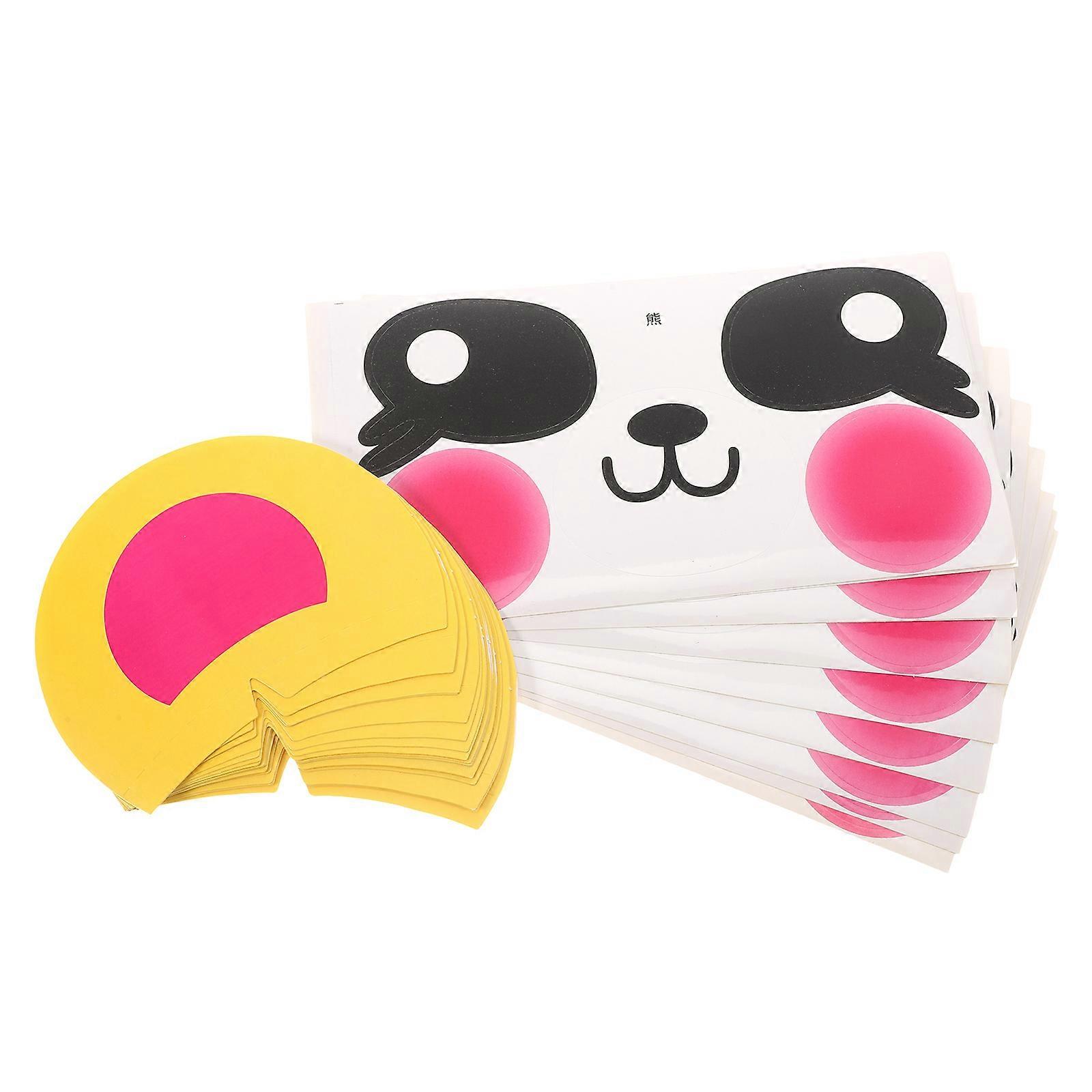 عيون ملصق للحرف اليدوية Kawaii ملصقات الأطفال حفلات DIY بالون الديكور لون متنوع 10 مجموعات