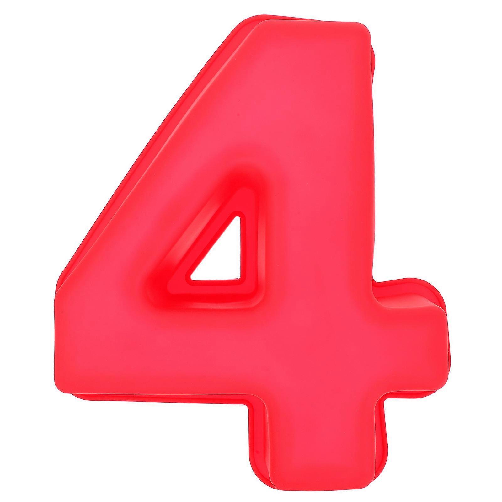 Silicone Cake Mold for DIY Birthday and Anniversary Cakes – Large Number Design, Non Stick, Even Heat Distribution