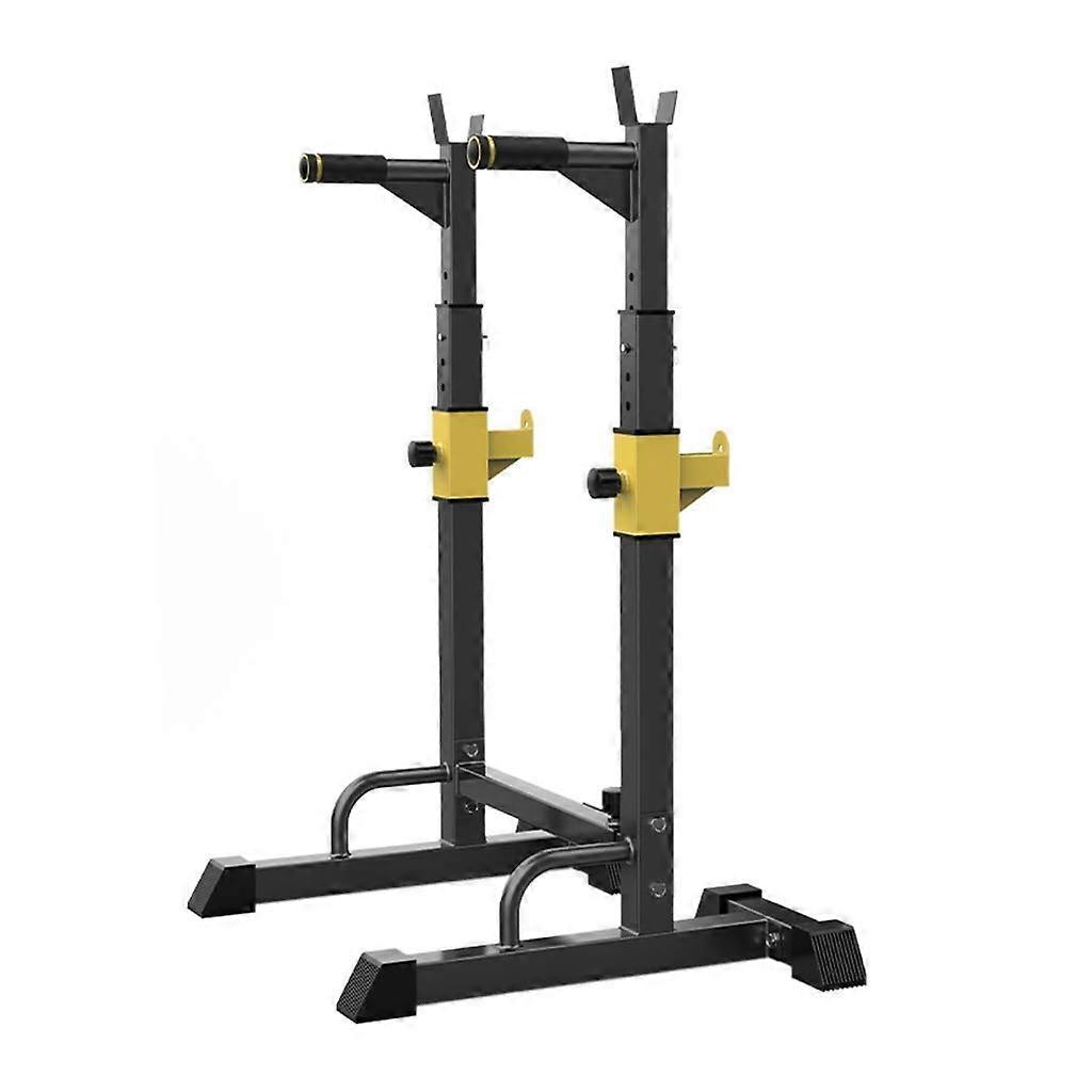 Benches Squat Rack Multifunctional Bench for Home Fitness Black 8858140 cm