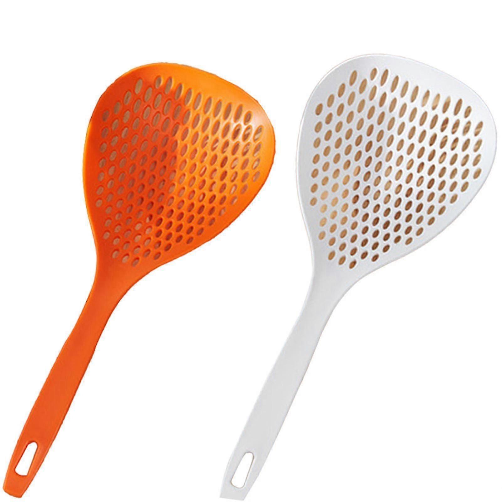 Multipurpose Colander Durable Skimmer Slotted Spoon Heat Resistant Strainer For Kitchen Cooking