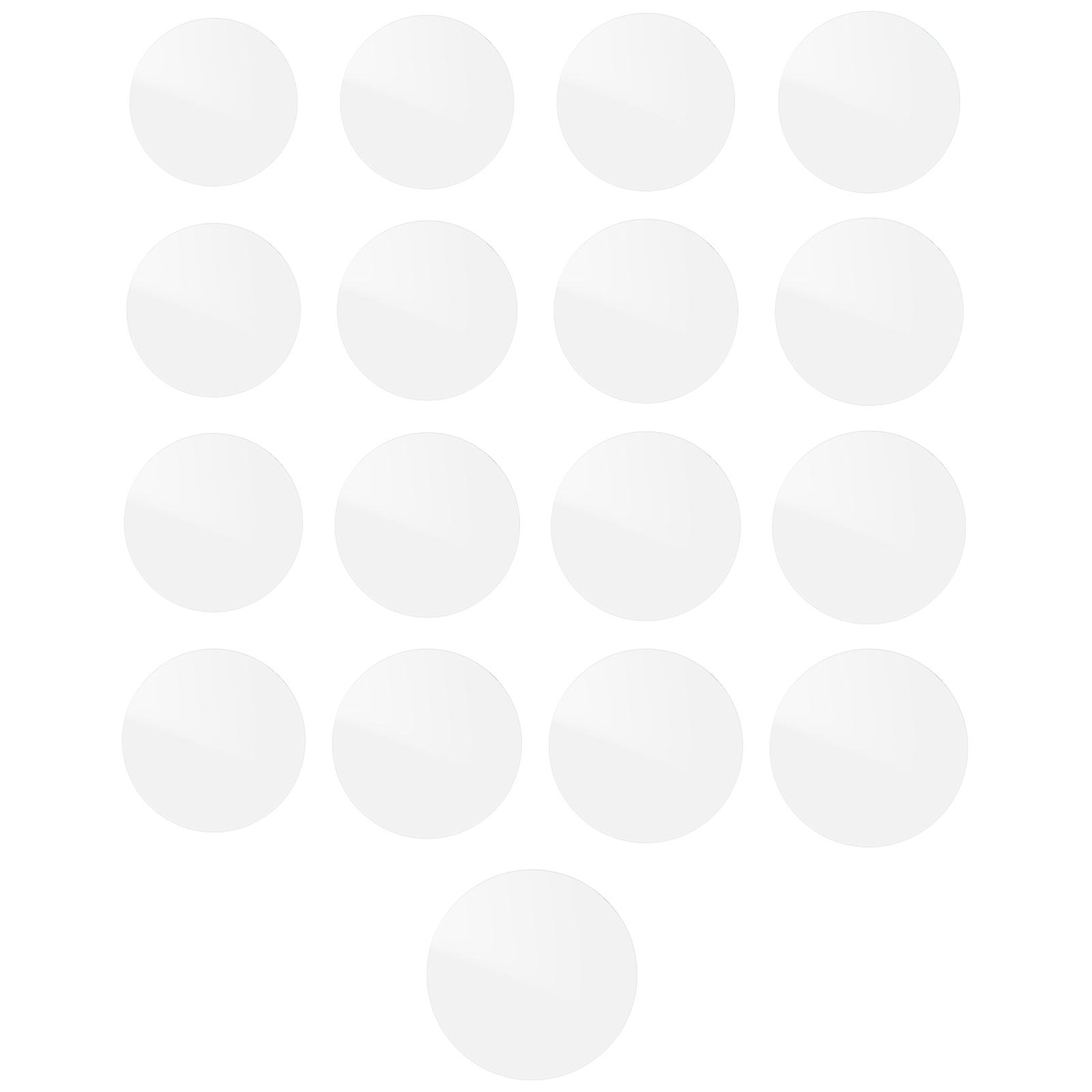 Practical Watch Glass Lens for Replacement Crystal Clear 21 Pieces Easy to Install