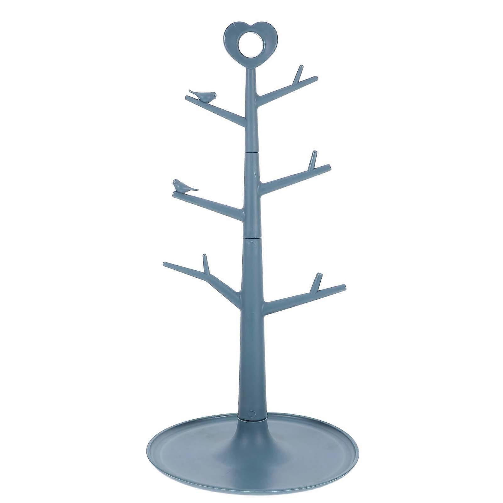 Cup Kitchen Coffee Mug Holder Stand Kitchen Organization Sky-Blue 36x18cm Organizing Cups 1Pcs