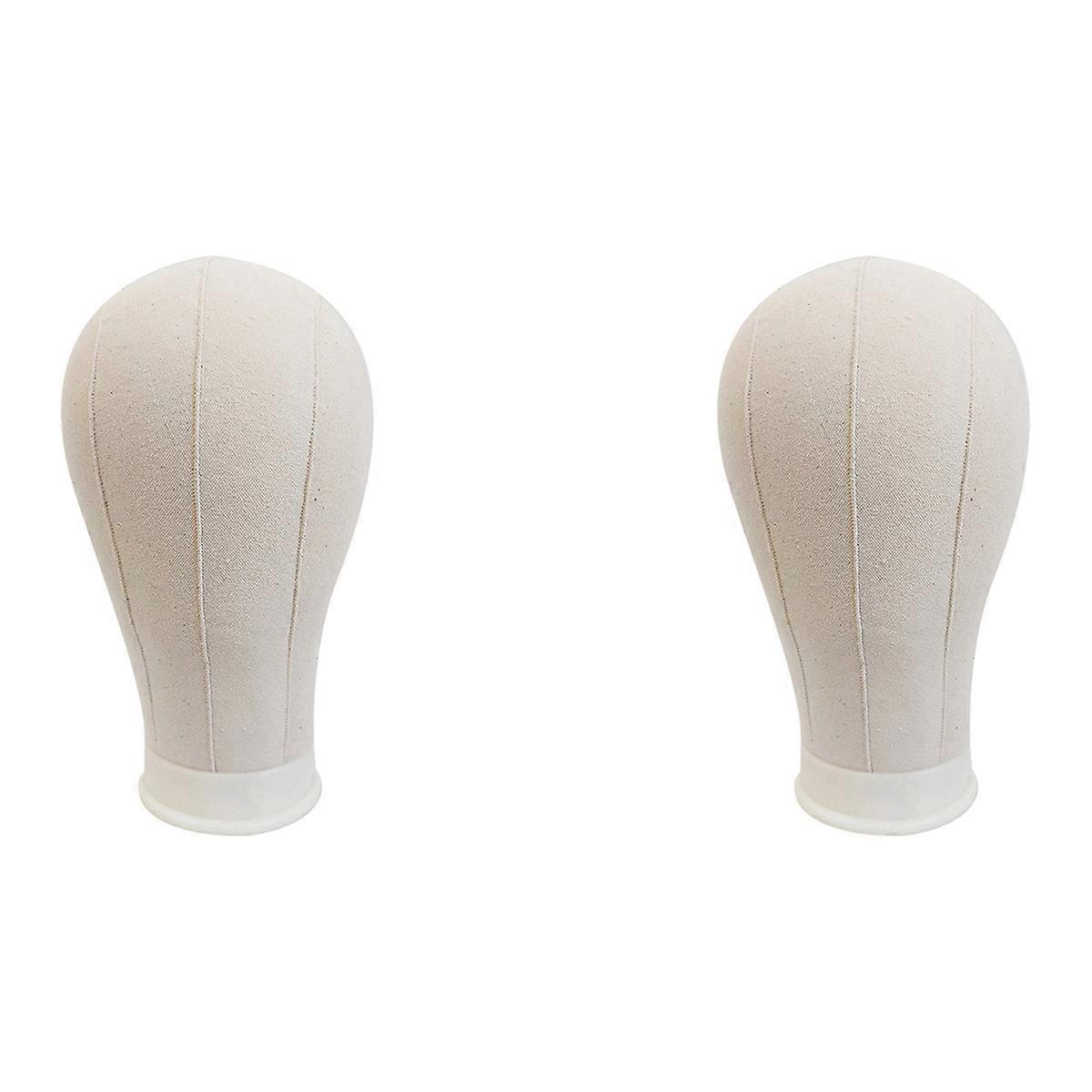 24 Inches Mannequin Canvas Head for Hair Lace Wigs Making and Display