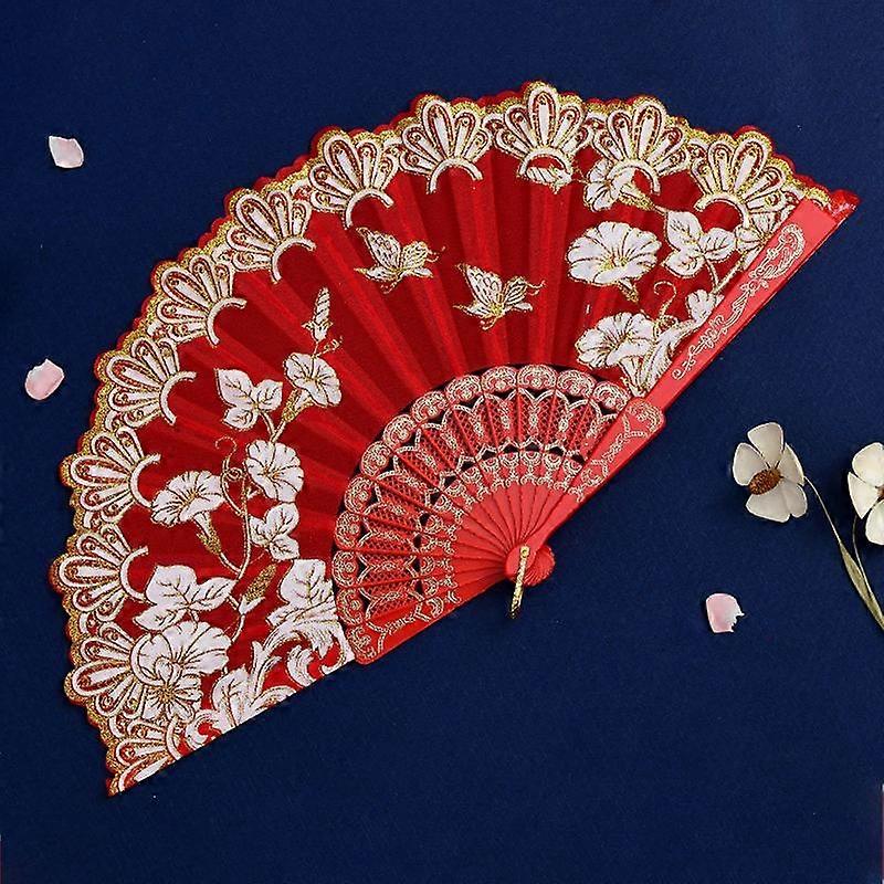 Printed Pattern Dance Party Show Chinese Style Decoration Performance Props Art Craft Gift