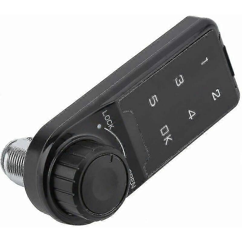 Digital electronic lock, touch screen, security lock, password protected cabinet compartment for office cubicle, 20 mm