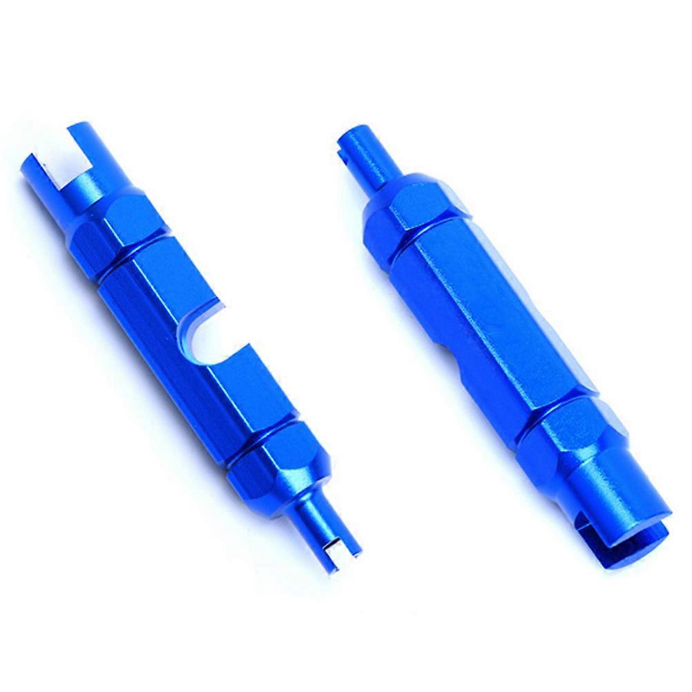 Car Repair Tools Tire Stem Core Removal Installation Repair Compact Design Blue 5.4 x 1.1 x 1cm Vehicle Owners 1Pack