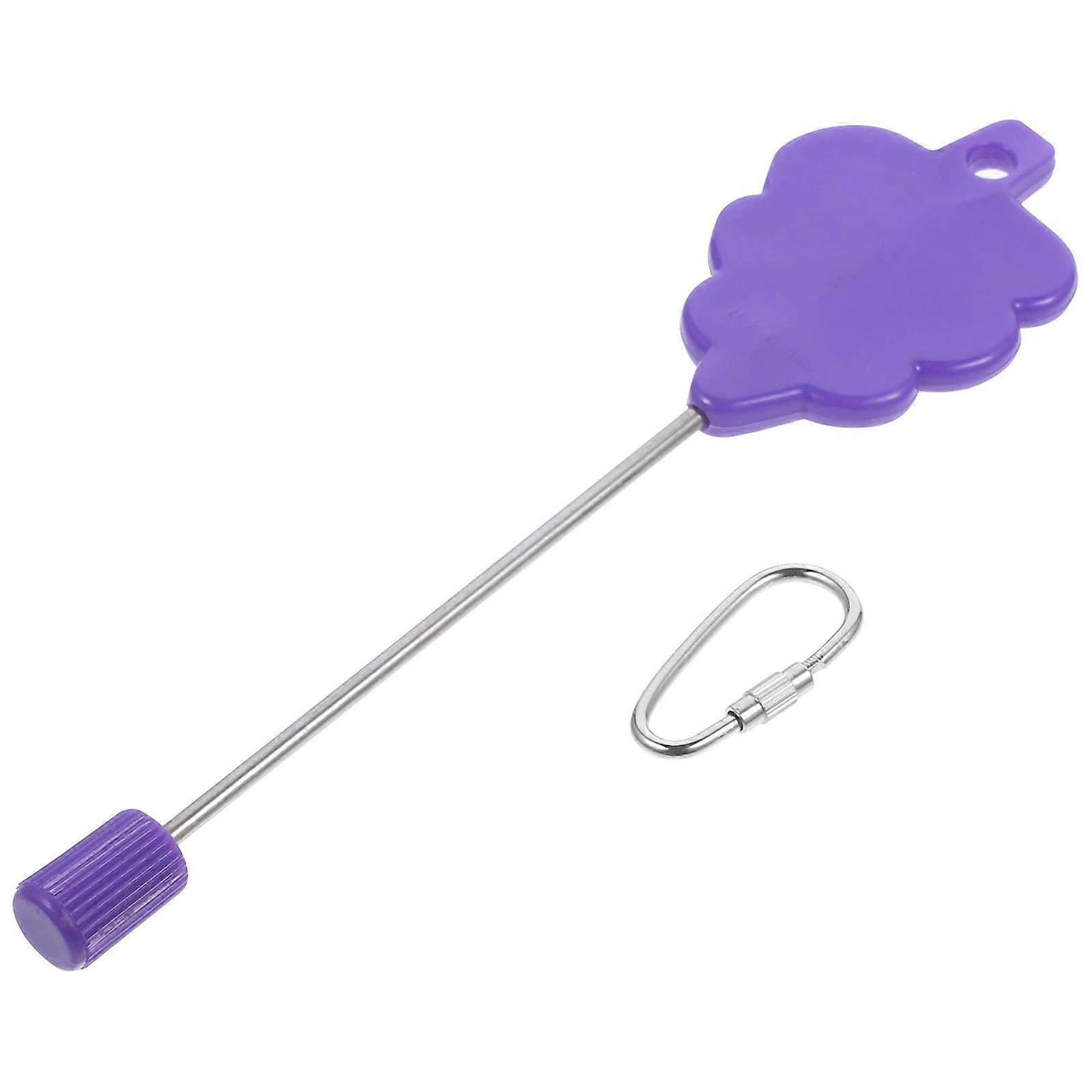 mangeoire à oiseaux oiseau fruit fourchette suspendu cage à oiseaux approvisionnement style simple en acier inoxydable 1pc