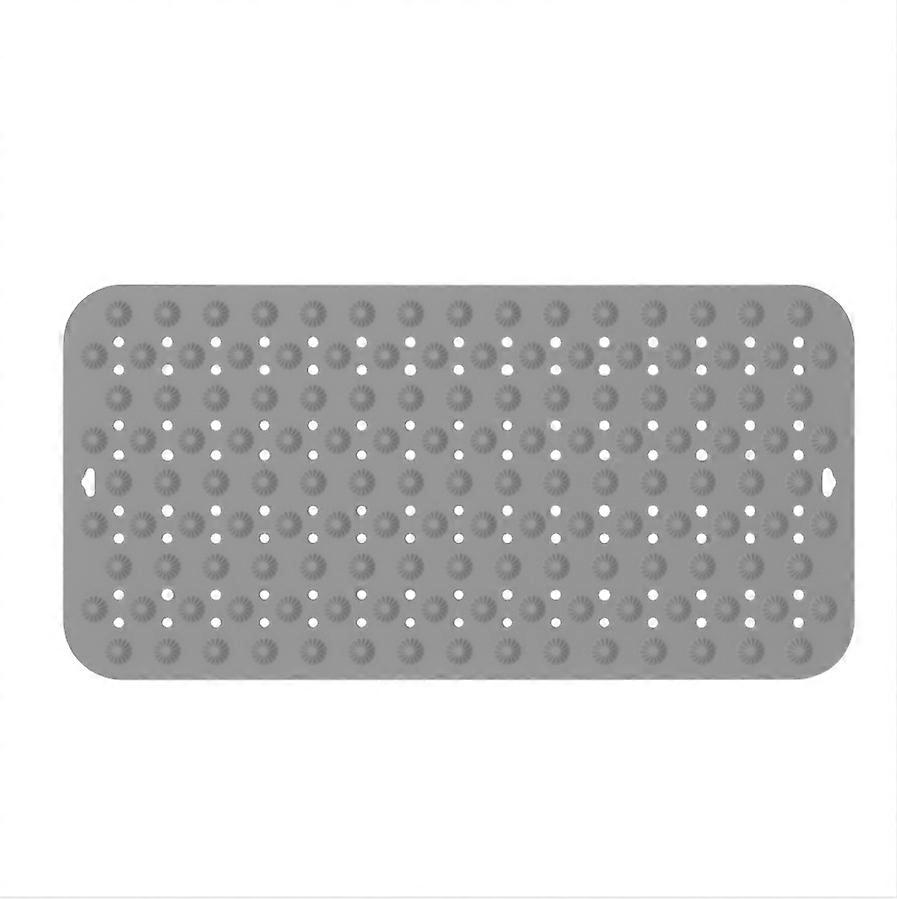 INF Rectangular Silicone Bath Mat for Bathroom Shower