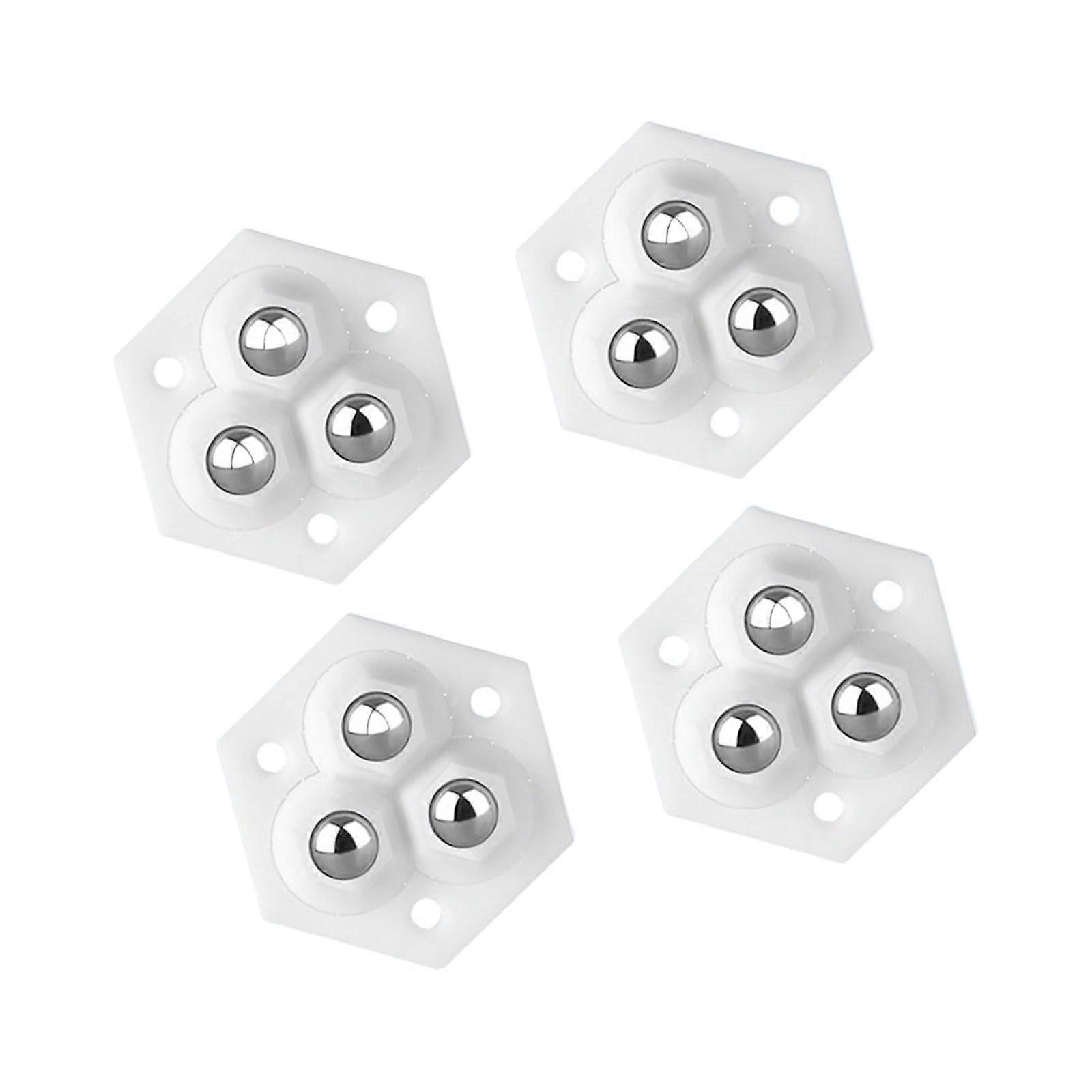 4 pieces of equipment rollers, selfadhesive rollers, wheels, sticky rotating joints, pulleys, universal wheels