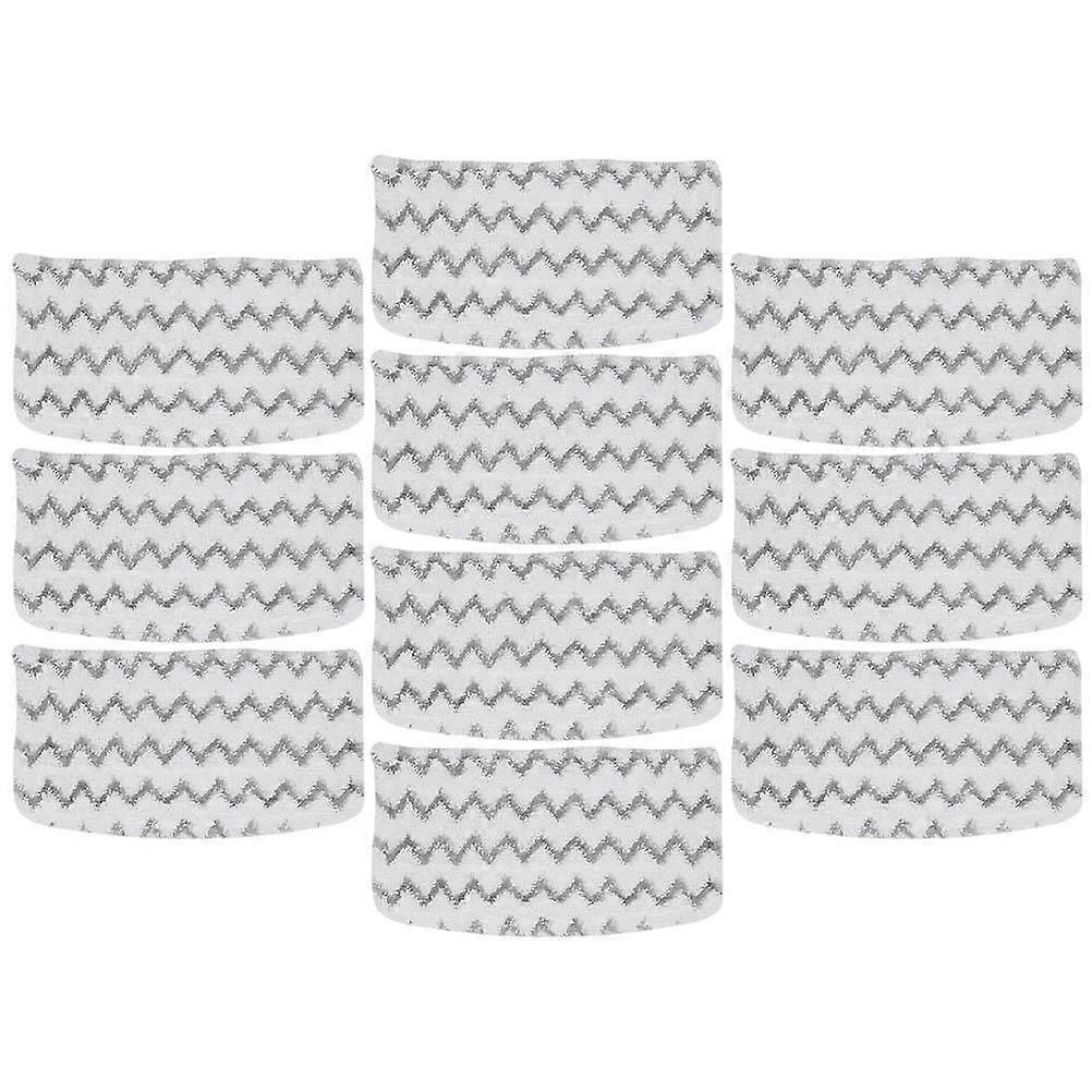 Mop Refills Pads Microfiber Replacement Steam Mop Pad for Floor Cleaning Compatible with Shark Steam Mop 10Pcs