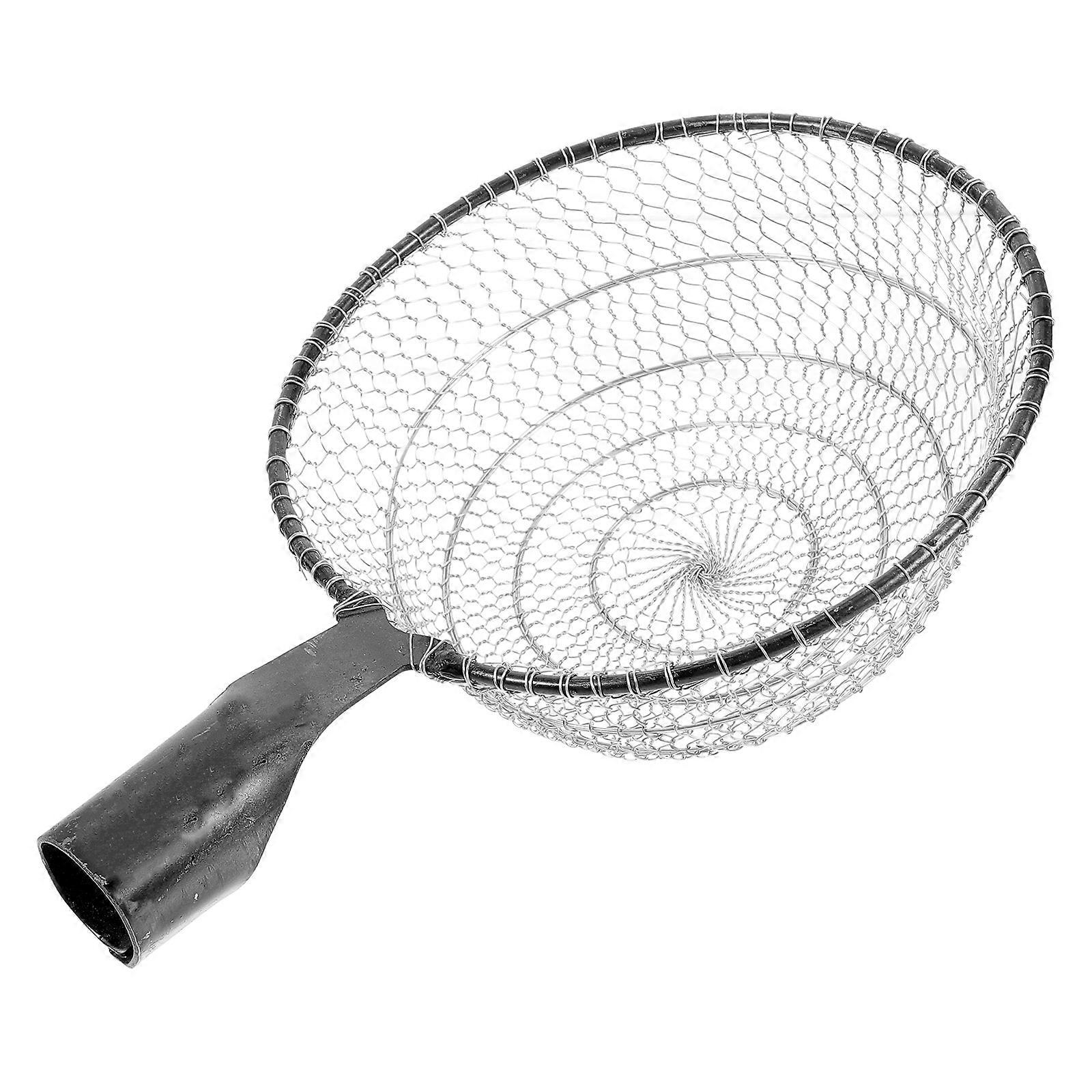 Fishing Catching Net Large Fishing Net Portable Durable Black 35.00X25.00X7.00cm 1Pcs