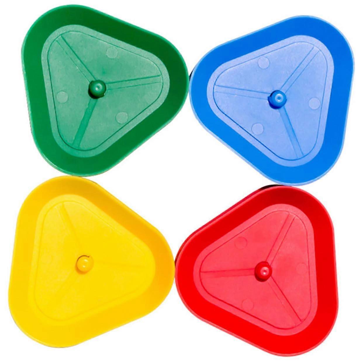 Card Holders Pack of 4 Jumbo Small ABS Game Accessories for Adults Name Deck Plank Compatibility