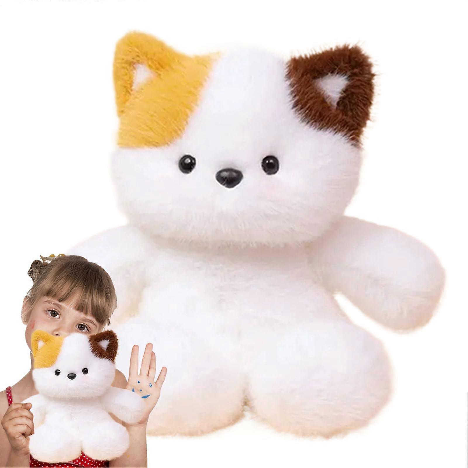 Soft cuddly toy Bear and cat cuddle doll Soft plush cushion decorative doll for cuddling and playing for adults, children, toddlers, knot