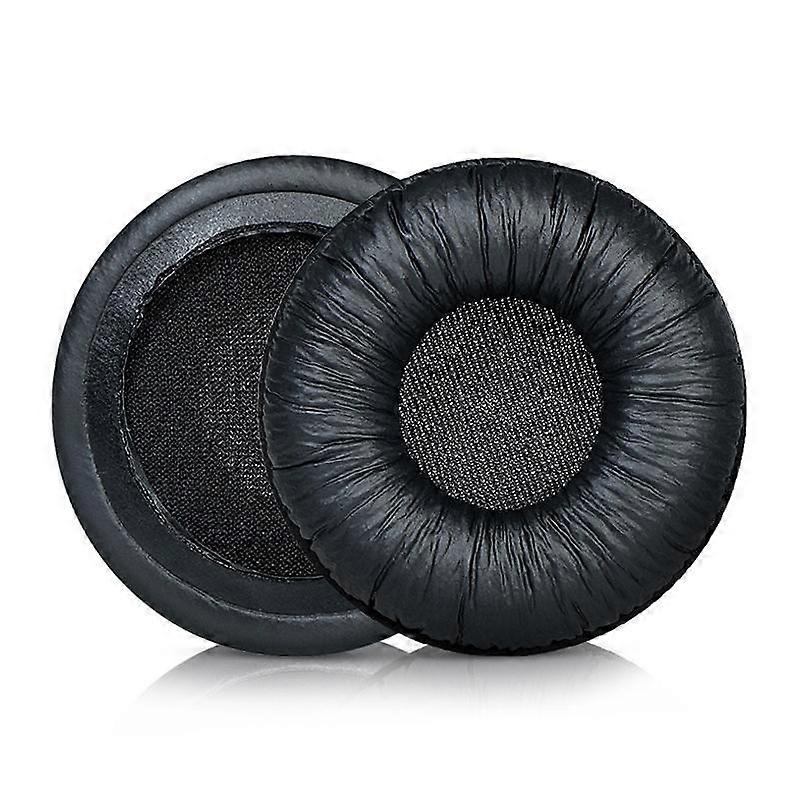 2pcs Replacement Earpads Frog Leather Black