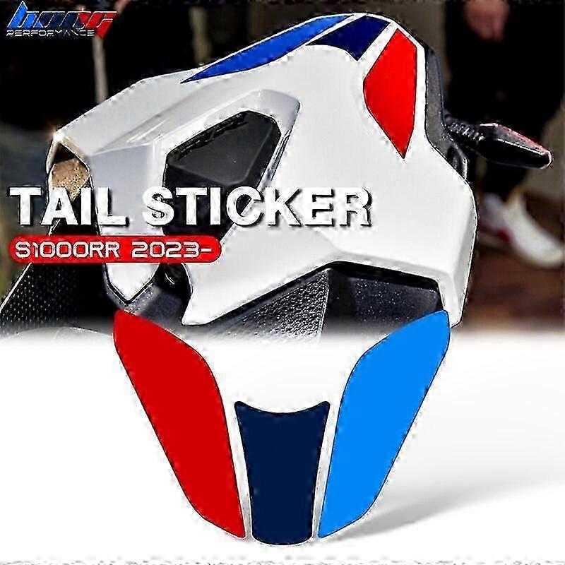 Decalcomania adesiva accessori moto per marca compatibile S1000RR 2023 Adesivo sedile posteriore Parti modificate Bretelle per il collo