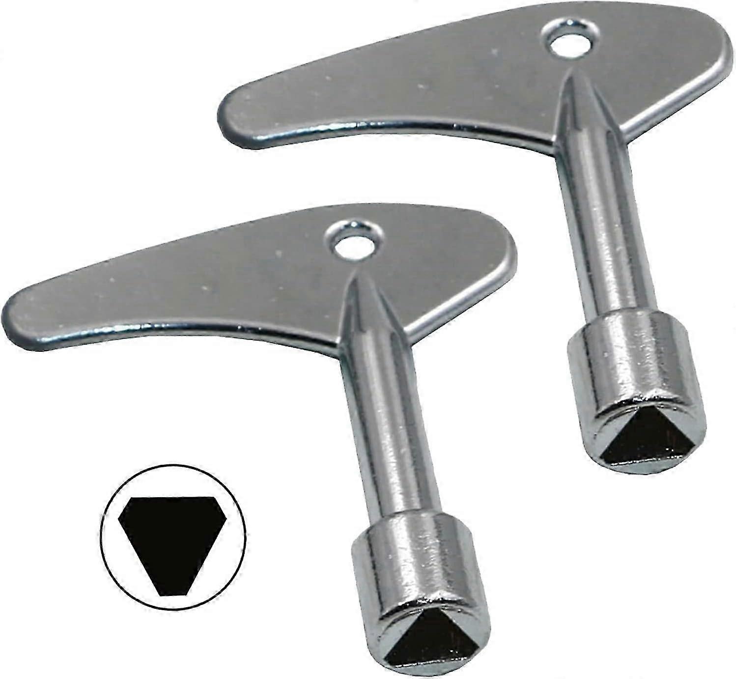 2-pack inner triangle wrench key, stainless steel multi-functional utility tool