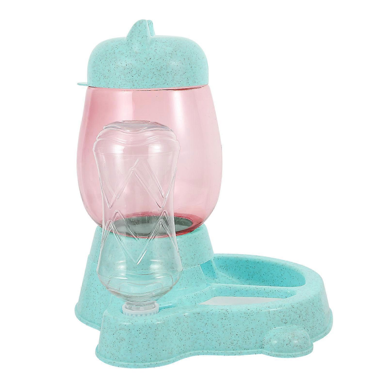 Blue Pet Feeder with Stable Design for Storage Prevents Knocking Over and Keeps 1PC