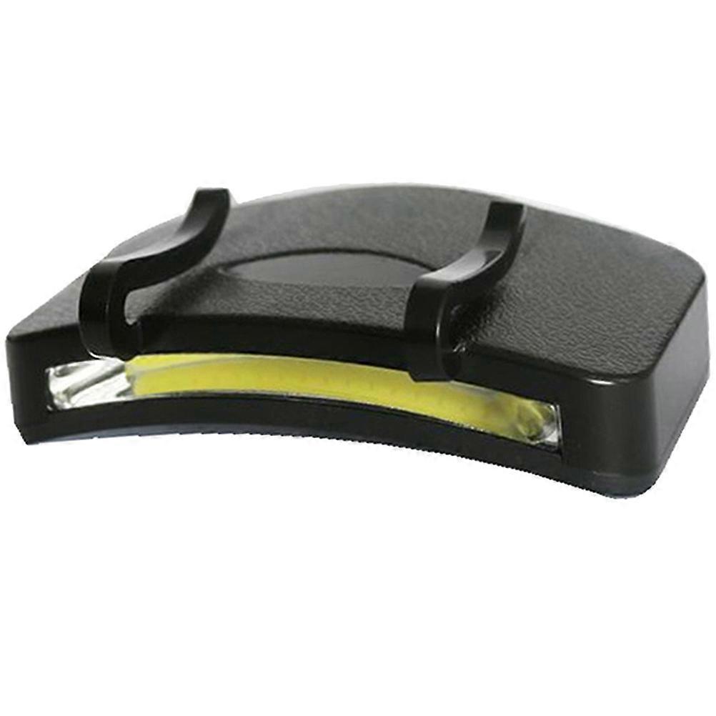 2Pcs Cob Clamp Mini Clip Headlamp Bright Hands for Outdoor Activities Hiking Camping Fishing Durable Portable