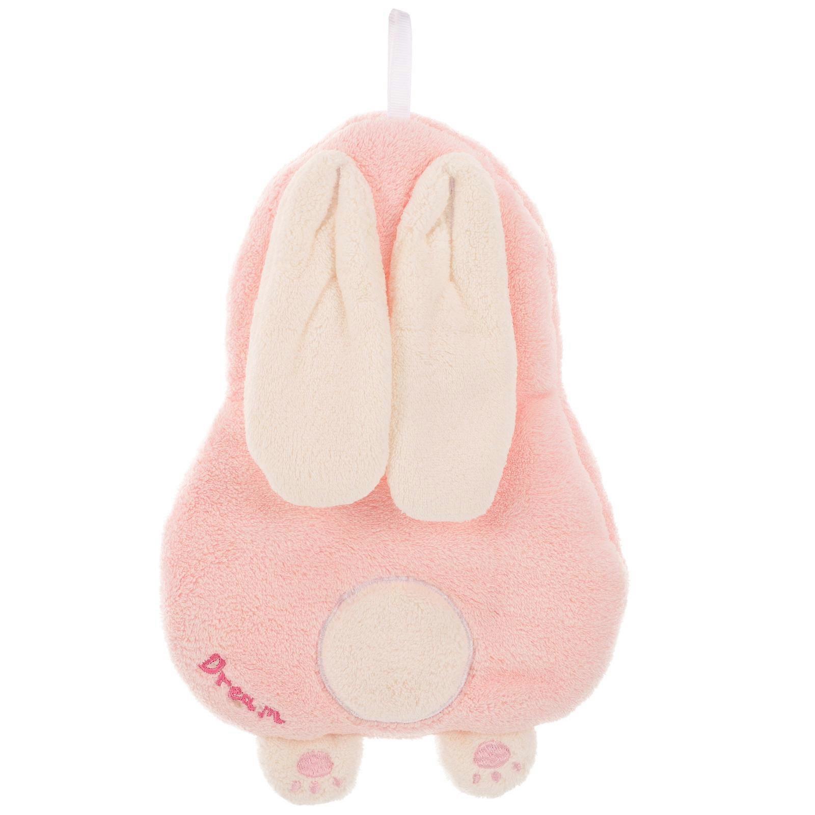 Seasonal Hand Towels For Bathroom Cute Hand Towel With Hanging Loop Pink Versatile Use 1Pack