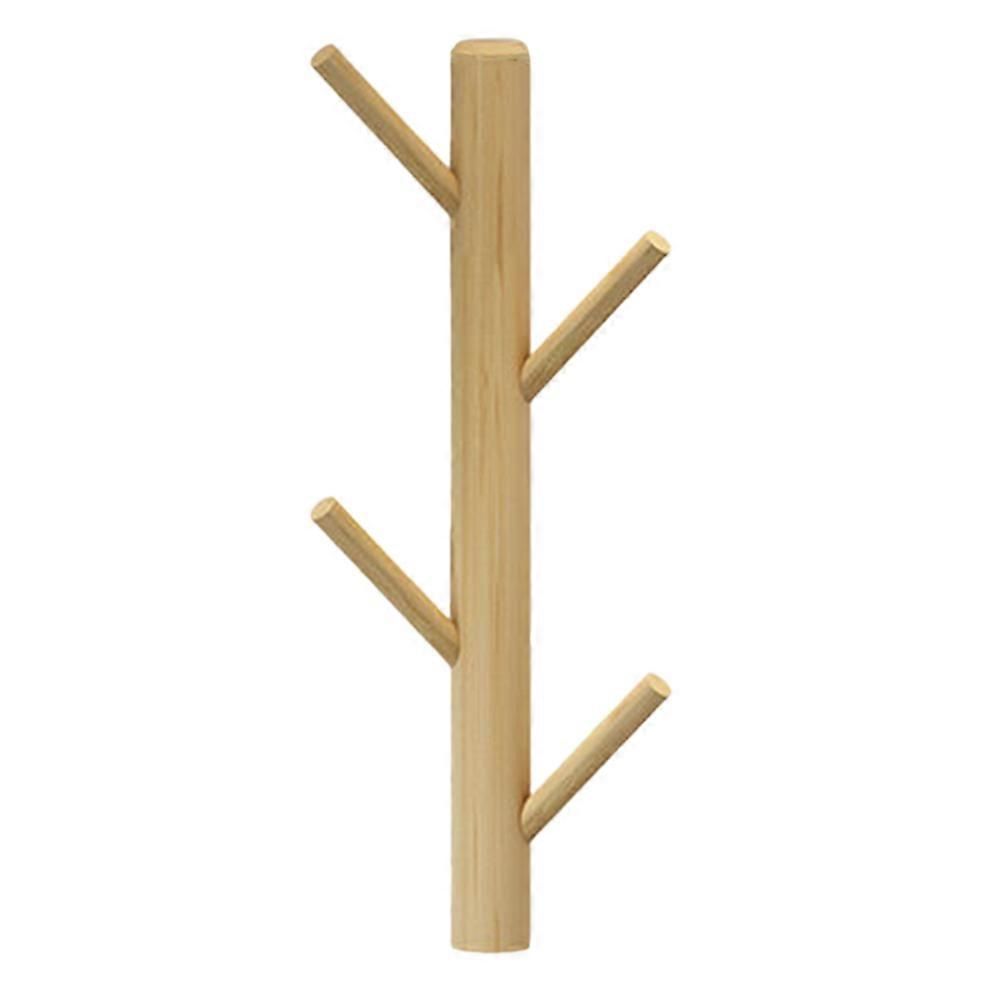 Light Yellow Wall Mounted Hooks for Storage Use Smooth Synthetic Material No Smell 5.9 Inches