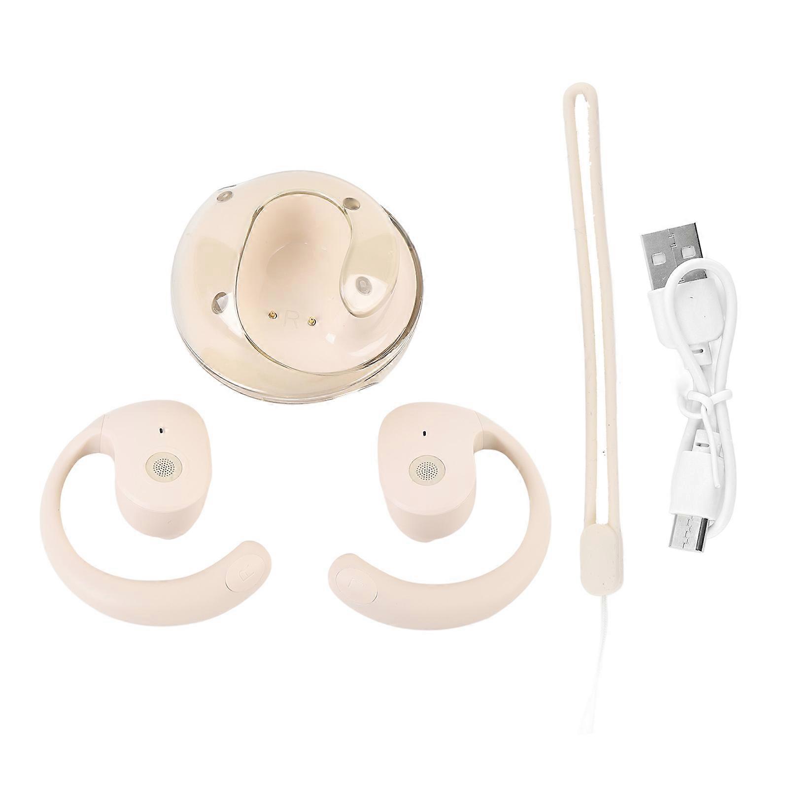 Gold Language Translator Earbuds, 144 Languages, Bluetooth 5.4, ANC, Real-Time Translation