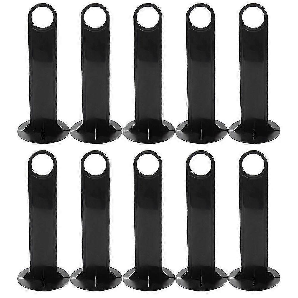 10kpl jalkapallolevykartion pidikkeet tukevat levykartiotelineet muoviset jalkapallolevykartion pohjapidikkeet..