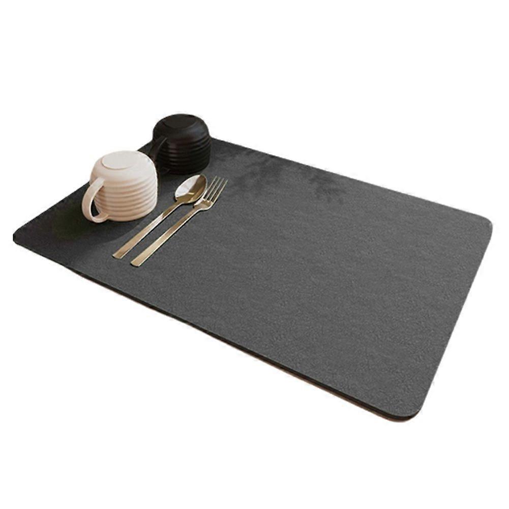 Kitchen Super Absorbent Mat Coffee Dish Draining Mat Drying Mat Quick Dry Bathroom Drain Pad Kitche