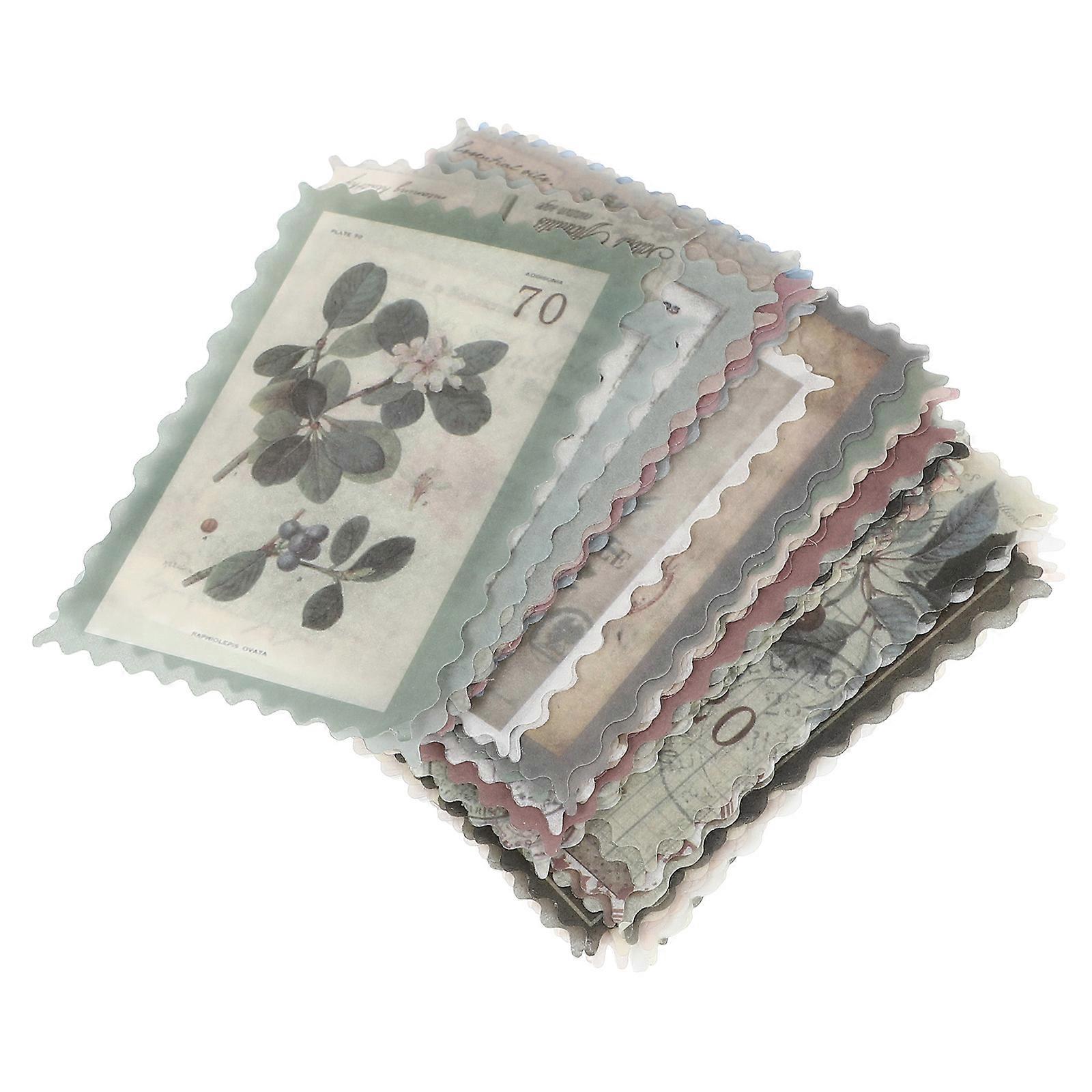 Stickers 120 Sheets Self Adhesive Scrapbooking Decor for Journals, Planners & Family Projects Retro Design for DIY Crafts & Teachers