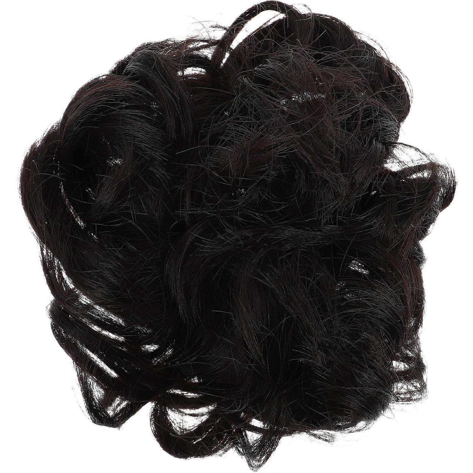 Synthetic Hair Bun Maker Clip for Women – Firm Hold for Casual, Work & Outdoor Events with Heat Resistant Claw Clamp Accessory