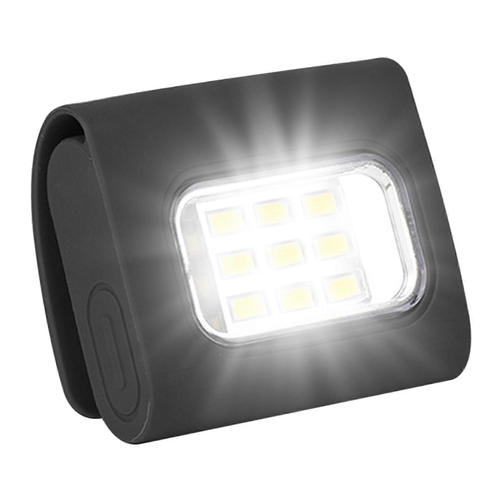 CYDT Led Lumières de sécurité Feux de course Clip sur le collier Usb Rechargeable Collier Lumière Mains Libres Pour Courir Camping