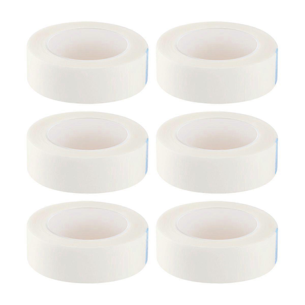 Frcolor 6 قطع تطعيم رمش عزل الشريط شريط لاصق زرع رمش خالية من الوبر أدوات الرموش الشريط الطبي لملحقات الرموش