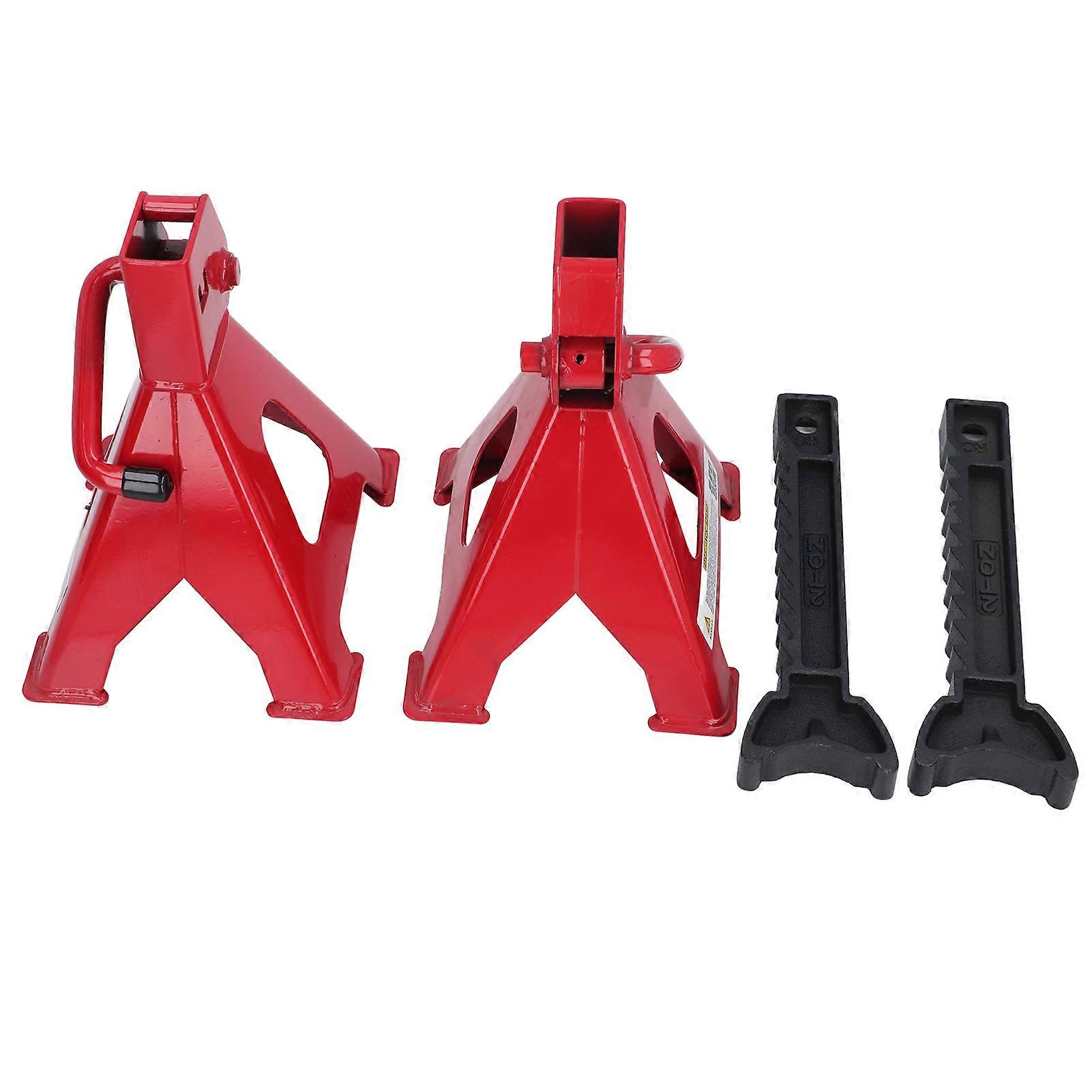 2 Set 2T Jack Stand Lightweight Carbon Steel Lifting Jack Stand for Car SUV Truck