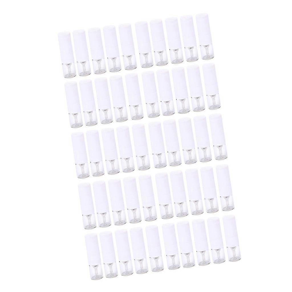 50st 1 ml glas parfym atomizer flaskor sprutor för resor doftprover