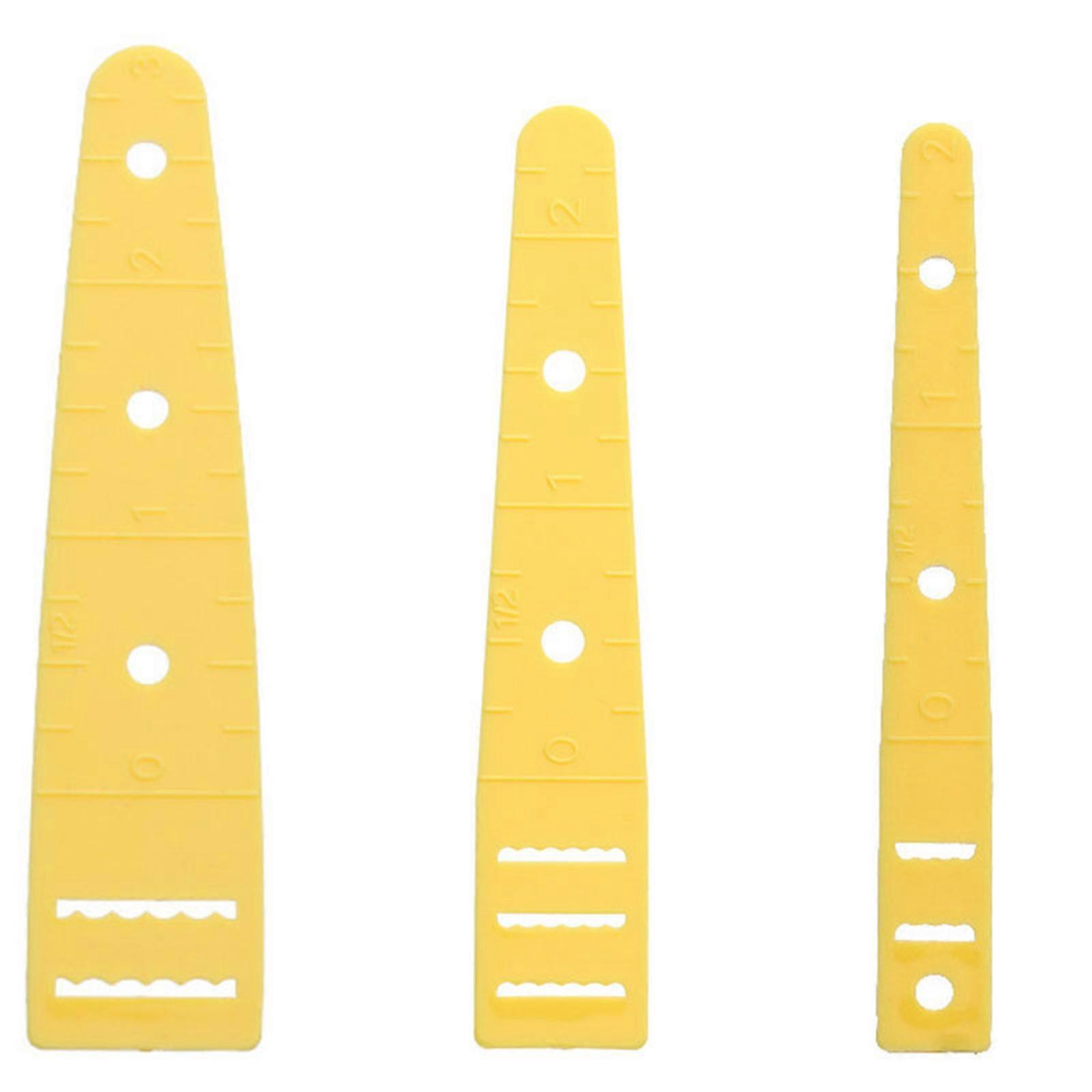 Vibranting Plastic Cord Lacing Tool for Home Sewing Projects and Daily Repair Tasks Yellow