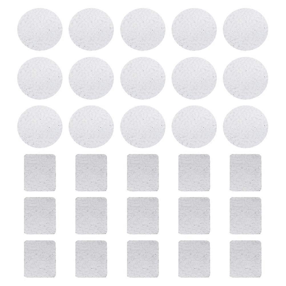 Eye Shadow Palette Stickers Empty Eyeshadow Box Magnetic Attachment Women 2.50X2.50X0.10CM Iron 30Pcs