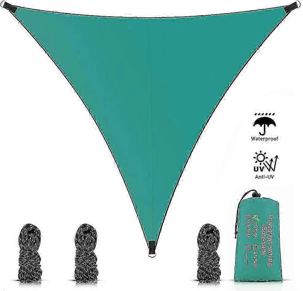 Waterproof triangle canopy for patio - Sunshade sail with UV block