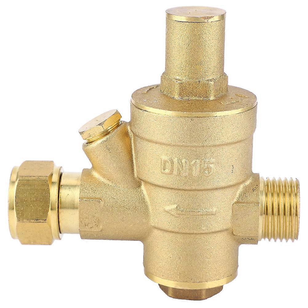 DN15 1/2" Adjustable Water Pressure Reducing Regulator Valve PN1.6