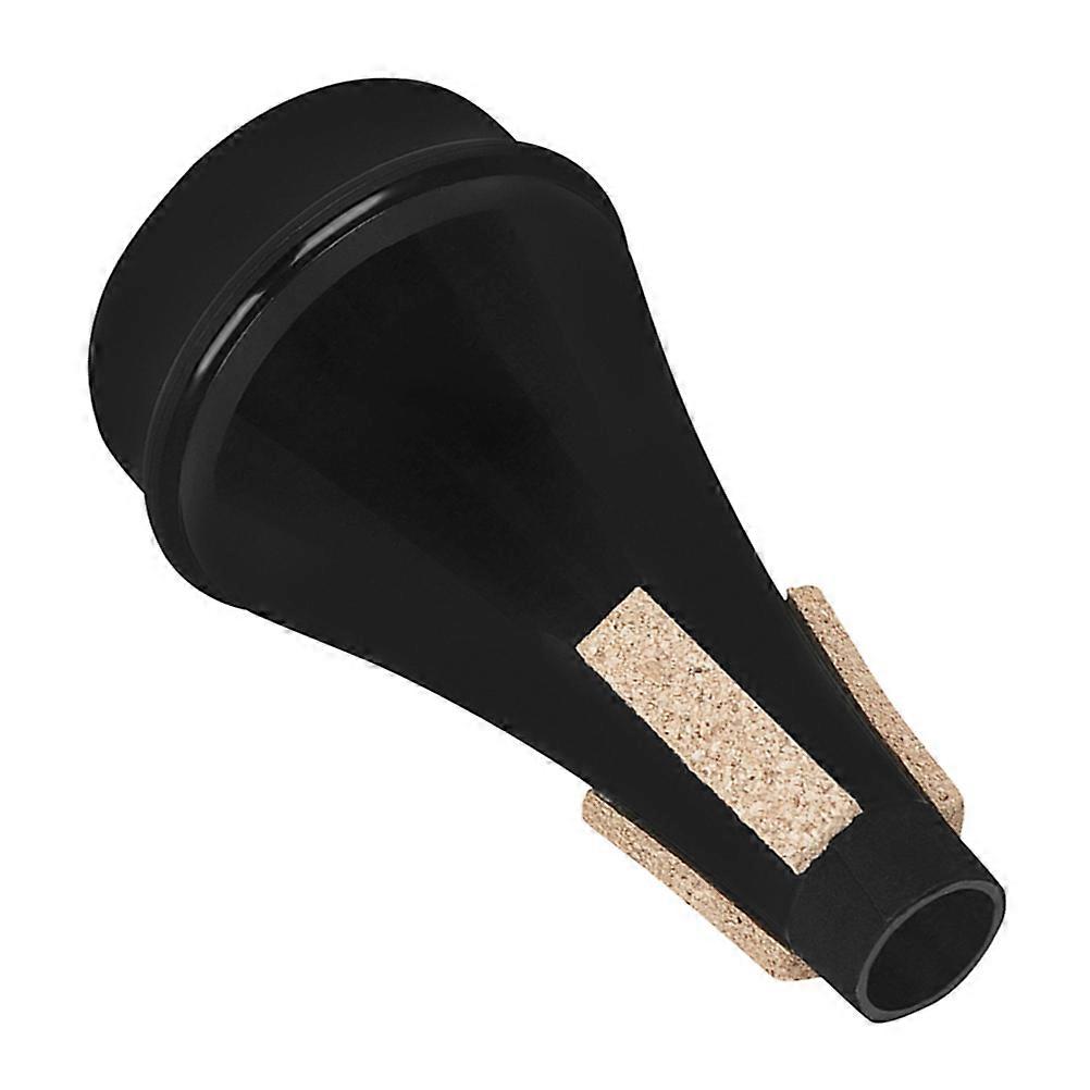 Trumpet Practice Mute for Home Use with ABS Material Silver Color Reduces Noise Level Lightweight