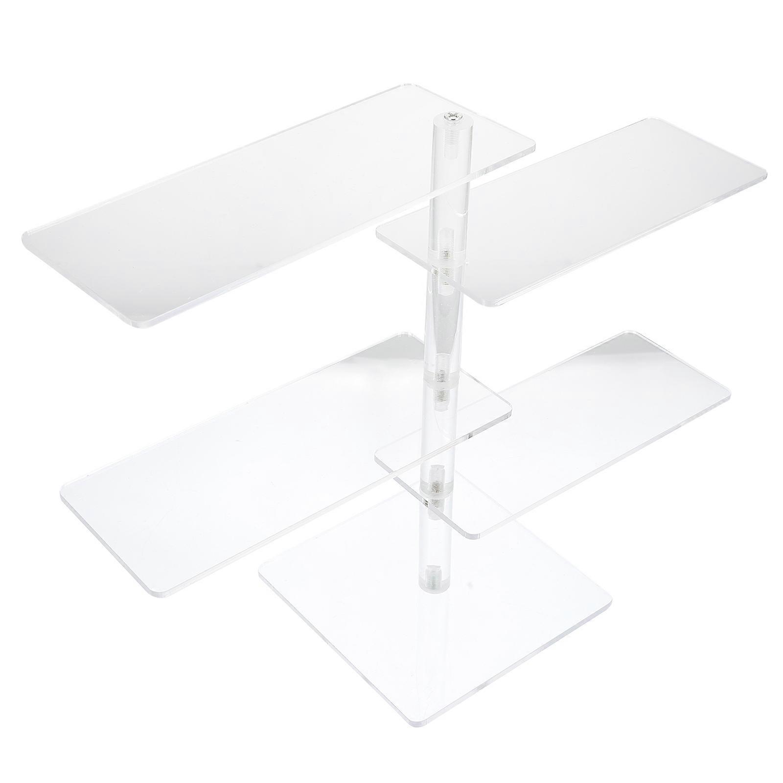Acrylic Display Stand for Eyeglasses Transparent Material Design for Retail or Home Use
